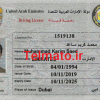گواهینامه رانندگی لایه باز امارات برای بایننس وریفای