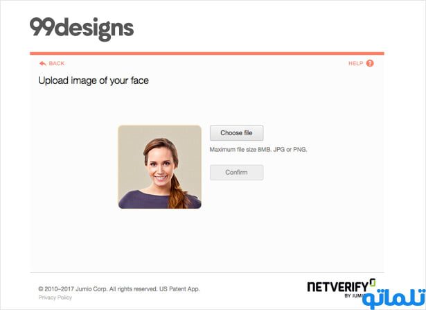 وریفای و احراز هویت سایت فریلنسری مخصوص طراح ها 99Designs | خرید اکانت آماده وریفای شده با کمترین هزینه 99Designs در تلماتو