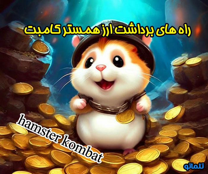 برداشت از همستر کامبت | راه های برداشت از همستر کامبت به کیف پول | برداشت از همستر کامبت به صرافی | hamster kombat withdraw | تلماتو