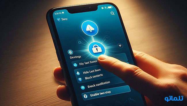 افزایش امنیت تلگرام تلماتو