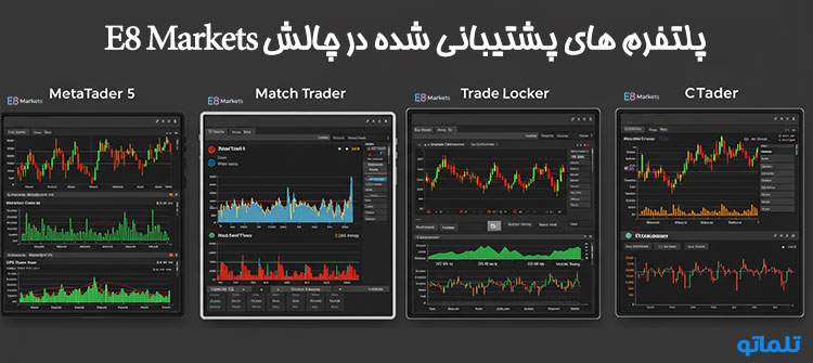 پلتفرم های ترید e8 markets تلماتو