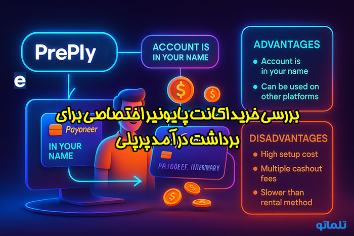 خرید اکانت اختصاصی پایونیر برای برداشت درآمد پرپلی | تلماتو
