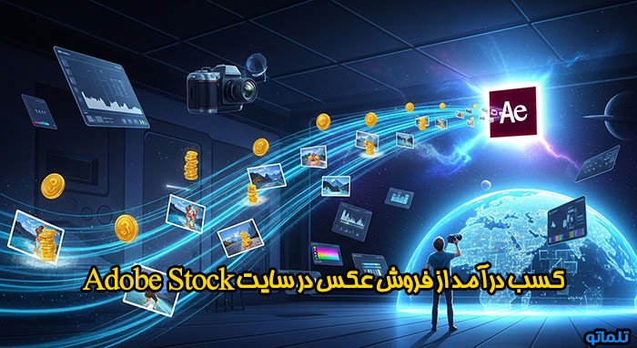 کسب درآمد از فروش عکس در سایت خارجی Adobe stock | تلماتو