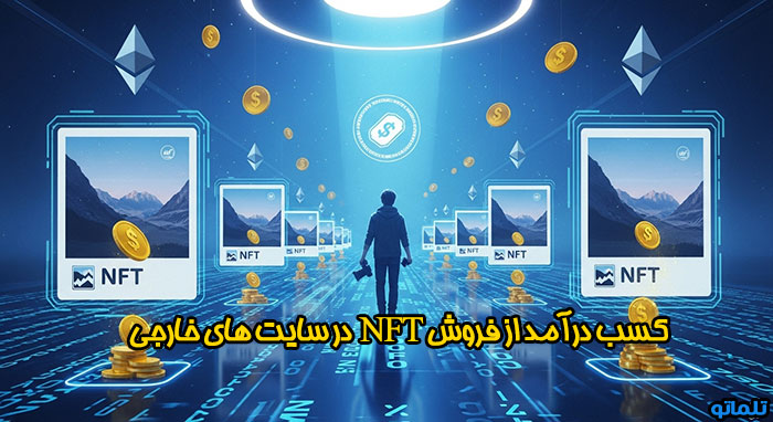  کسب درآمد از فروش NFT در سایت خارجی | تلماتو