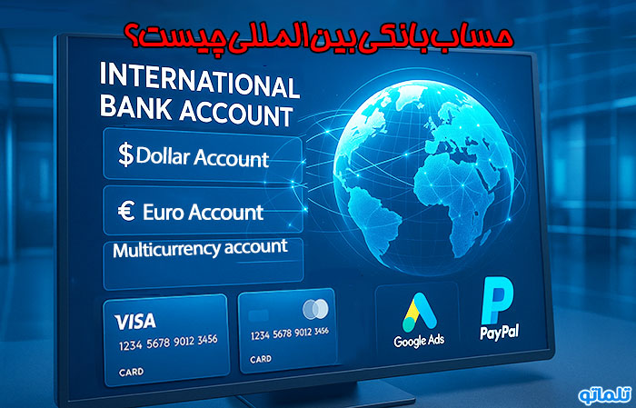 حساب بانکی بین المللی | حساب بانکی خارجی برای ایرانیان | تلماتو
