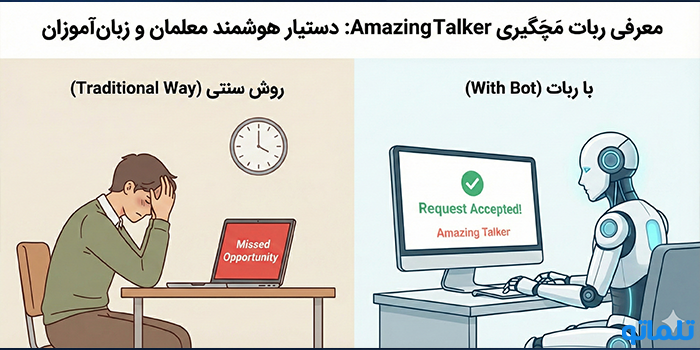 معرفی ربات مَچگیری Amazing Talker: دستیار هوشمند معلمان و زبان‌آموزان - تلماتو