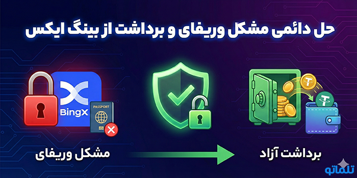 حل دائمی مشکل وریفای و برداشت از بینگ ایکس برای ایرانیان