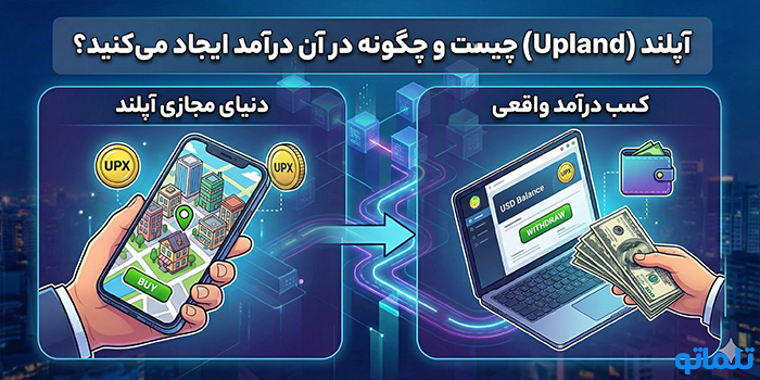 آپلند (Upland) چیست و چگونه در آن درآمد ایجاد میکنید؟
