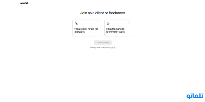 آموزش ثبت نام در سایت Upwork (Upwork Sign Up)