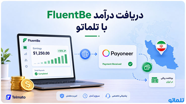 درآمد مدرس FluentBe | حقوق مدرس FluentBe | روش پرداخت FluentBe | برداشت درآمد FluentBe | تلماتو