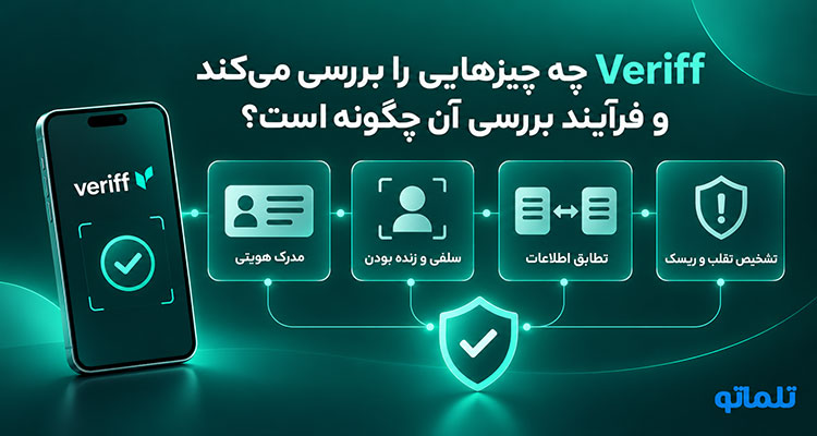 وریفای Veriff برای ایرانیان | رفع مشکل احراز هویت Veriff | چرا Veriff رد میشود | تلماتو